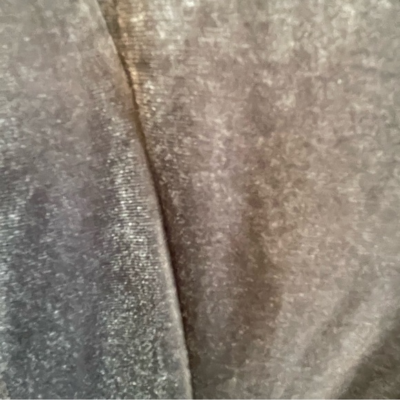 Express Velvet Gray Mini Dress - Picture 5 of 8